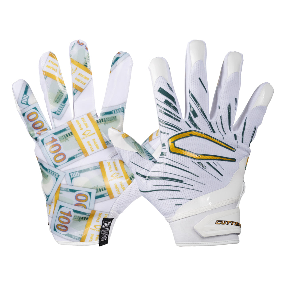 cutters-game-day-pro-receiver-handschuhe-white-money-bands image 1
