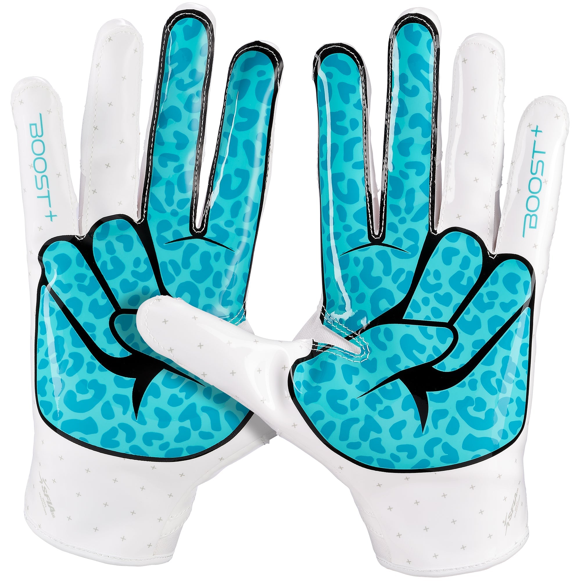 grip-boost-stealth-6-0-boost-youth-football-handschuhe-aqua-m image 2