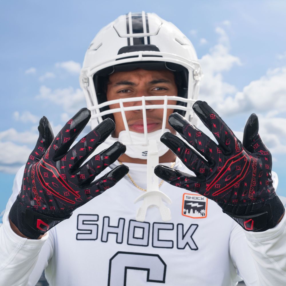 cutters-rev-pro-6-0-receiver-handschuhe-black-red-lux-grip image 2