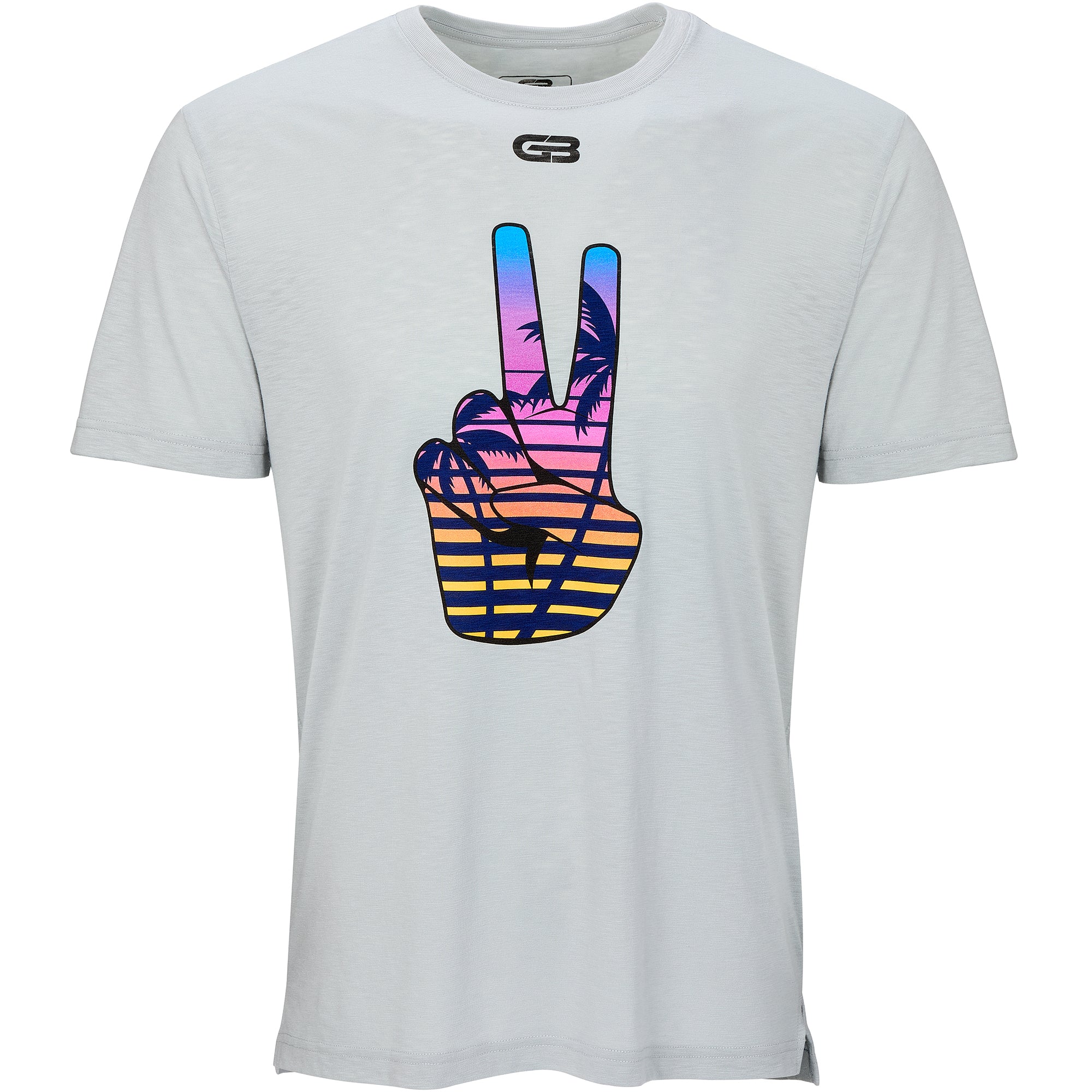 grip-boost-stealth-miami-nights-peace-t-shirt-orange image 1