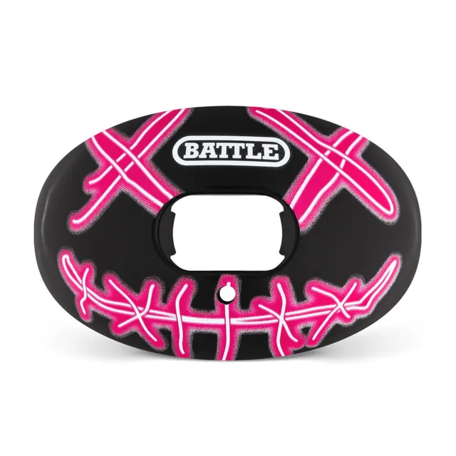 battle-oxygen-nightmare-mundschutz-football-neon-pink-atmungsaktiv image 1