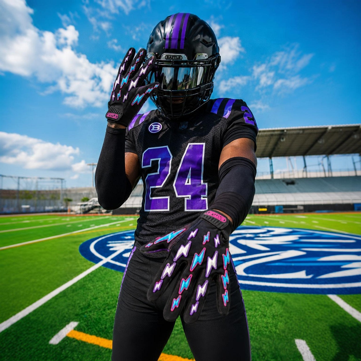 battle-doom-1-0-storm-footballhandschuhe-schwarz-gepolstert image 2