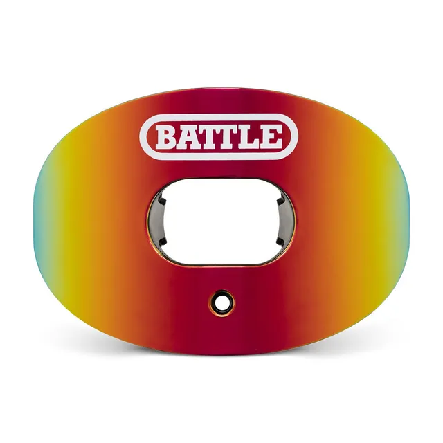 battle-sports-oxygen-prism-mundschutz-rot-orange-mit-lippschutz image 1