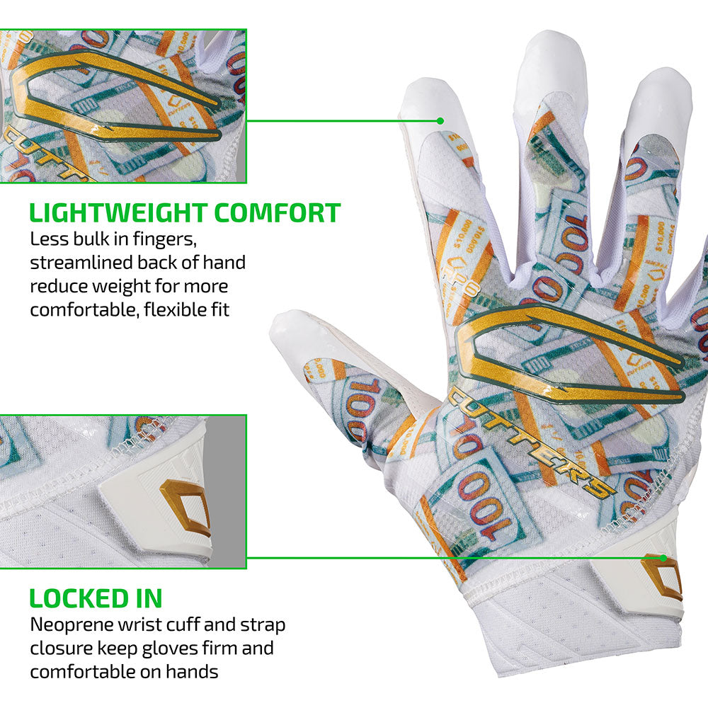 cutters-rev-pro-6-0-receiver-handschuhe-white-money-bands image 4