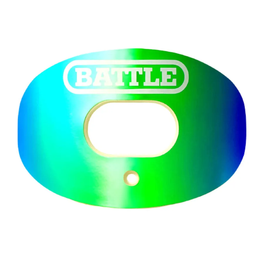 battle-oxygen-iridescent-mundschutz-football-blau-gr-n image 1