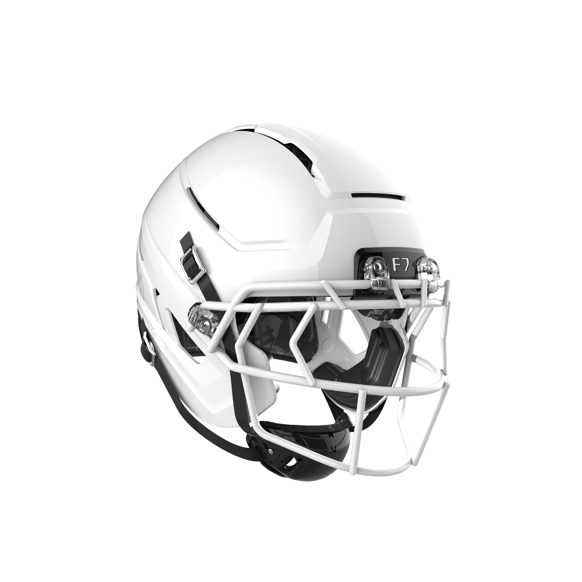 schutt-f7-air-footballhelm-gloss-white-large-carbon-b-gel-5-star image 1