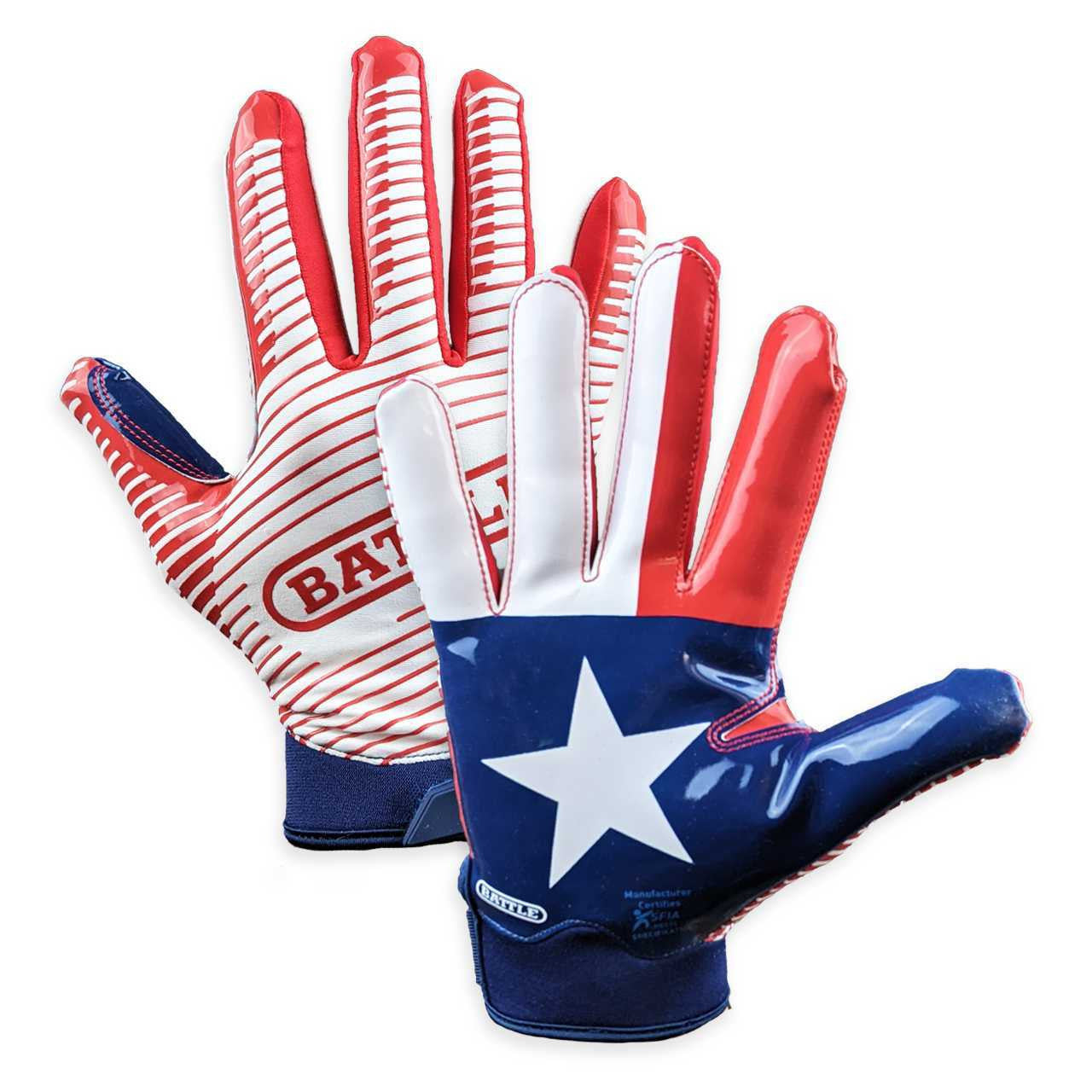battle-doom-1-0-texas-flag-receiver-handschuhe-adult image 2