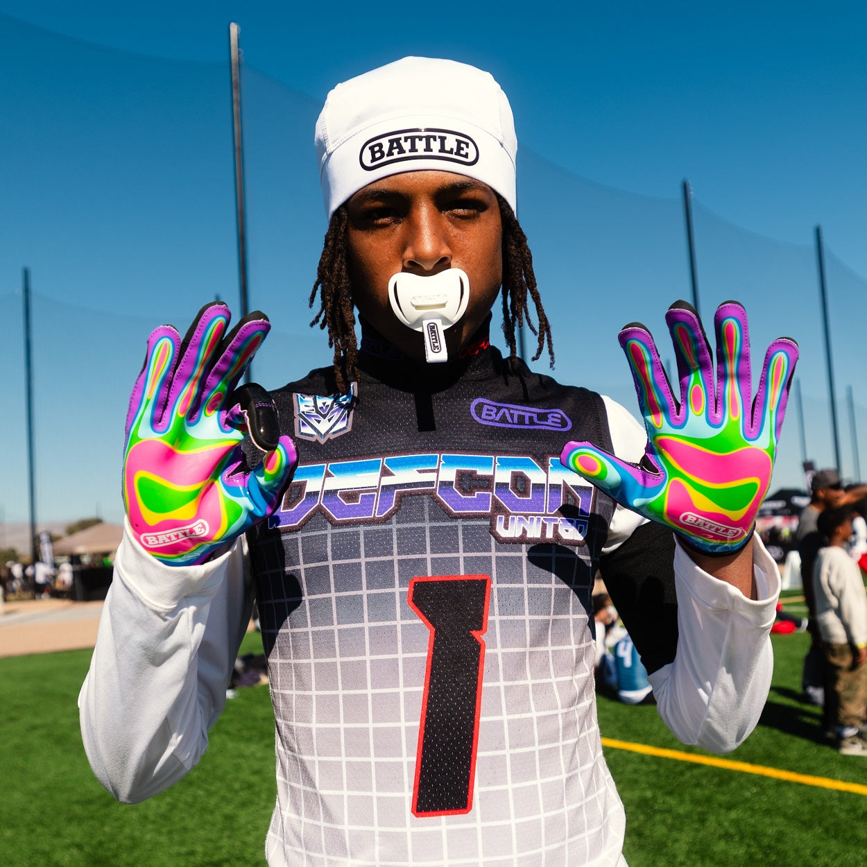 battle-doom-speed-heat-map-receiver-football-handschuhe-black-l image 2