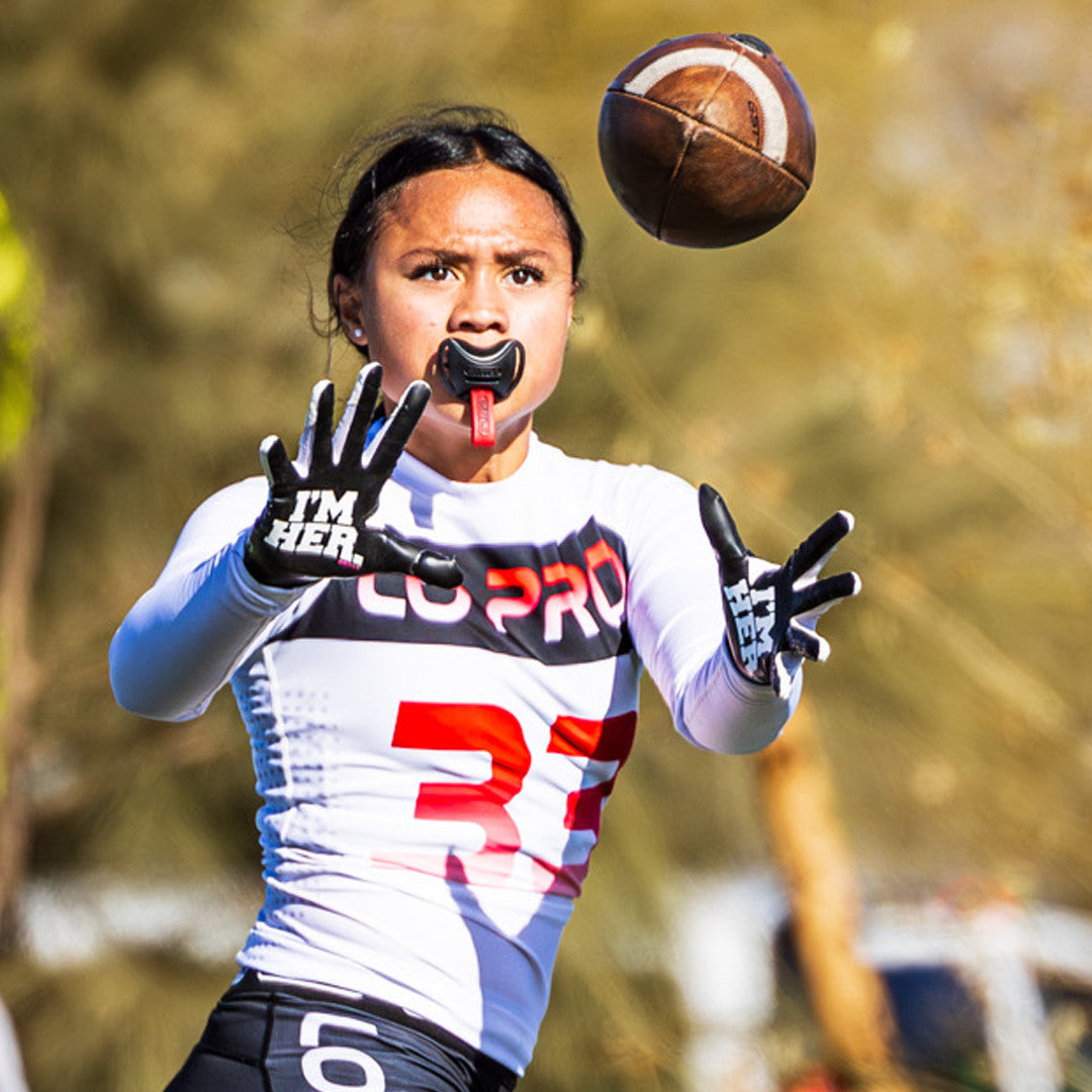 battle-bella-i-m-her-footballhandschuhe-damen-receiver-grip image 3