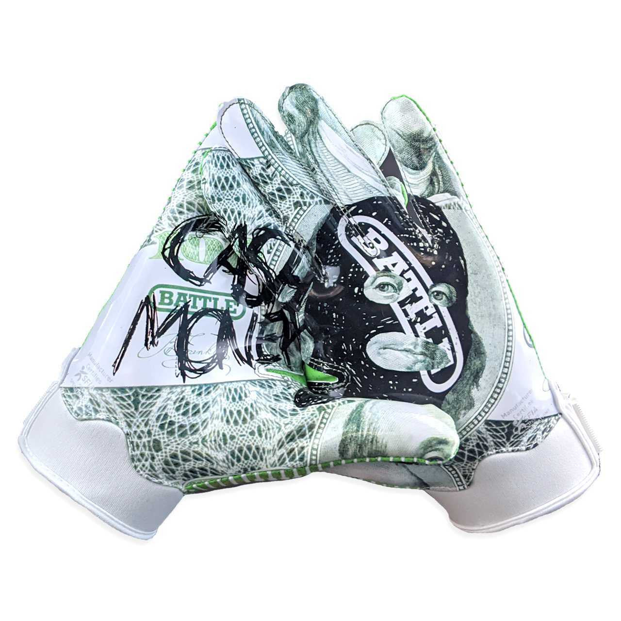 battle-doom-1-0-cash-money-football-handschuhe-gr-n-adult image 1