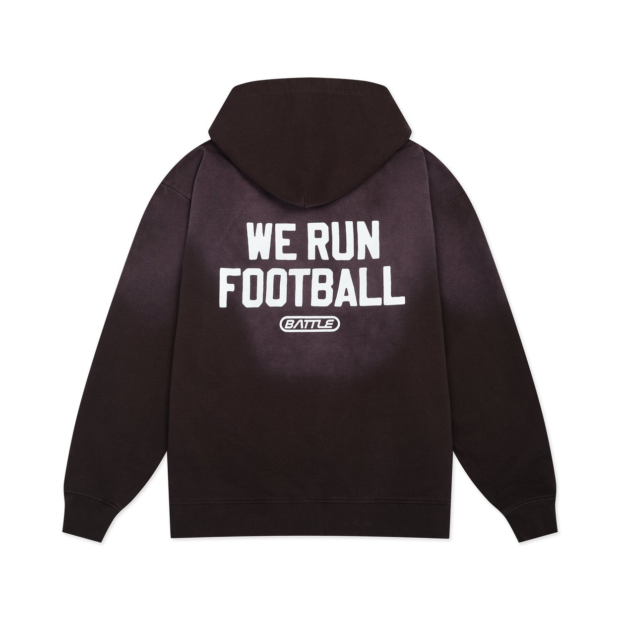 battle-sports-we-run-football-oversized-hoodie-kapuzenpullover-schwarz image 1