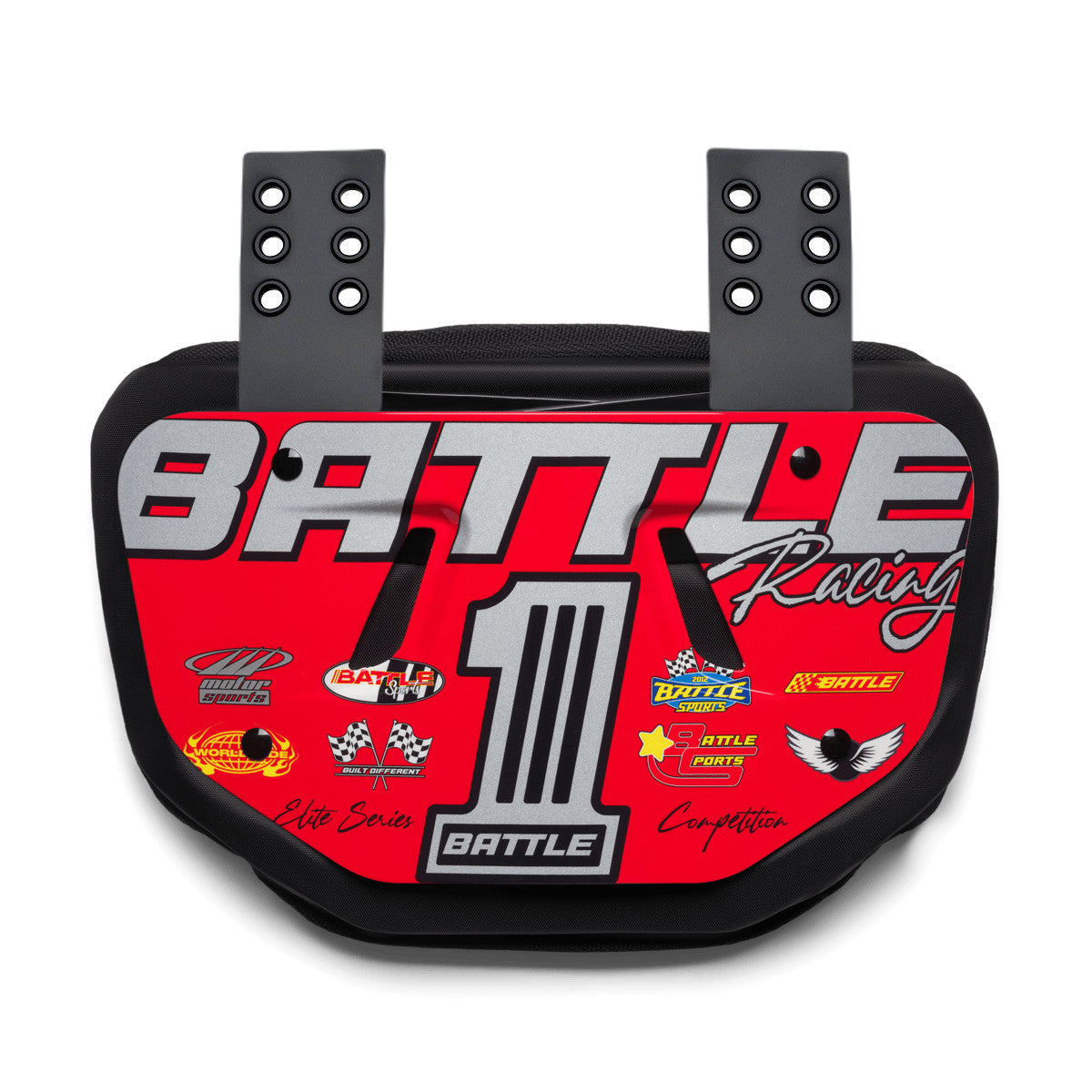 battle-defender-racing-football-back-plate-r-ckenschutz-rot image 4
