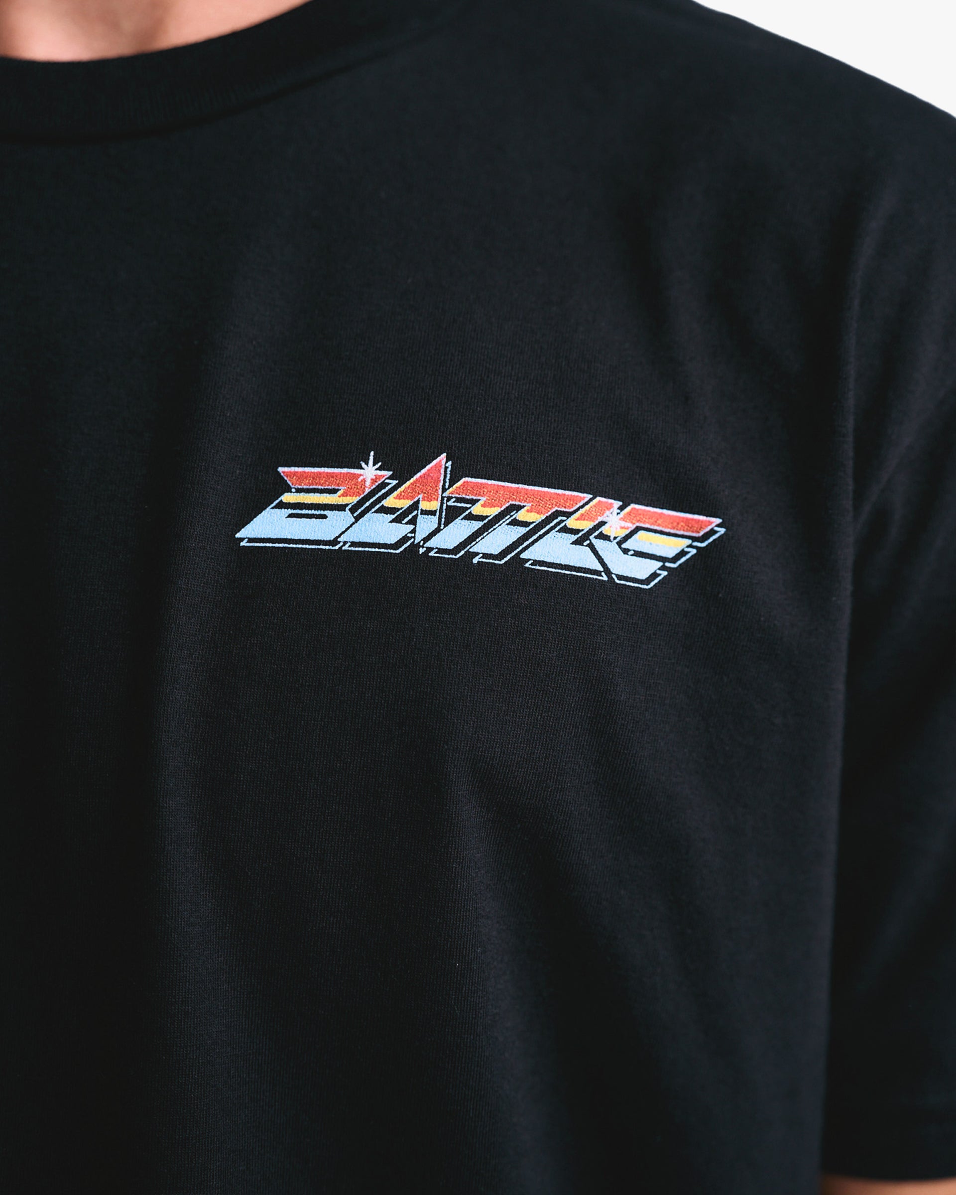 battle-defender-future-tech-skull-t-shirt-schwarz-cotton image 3