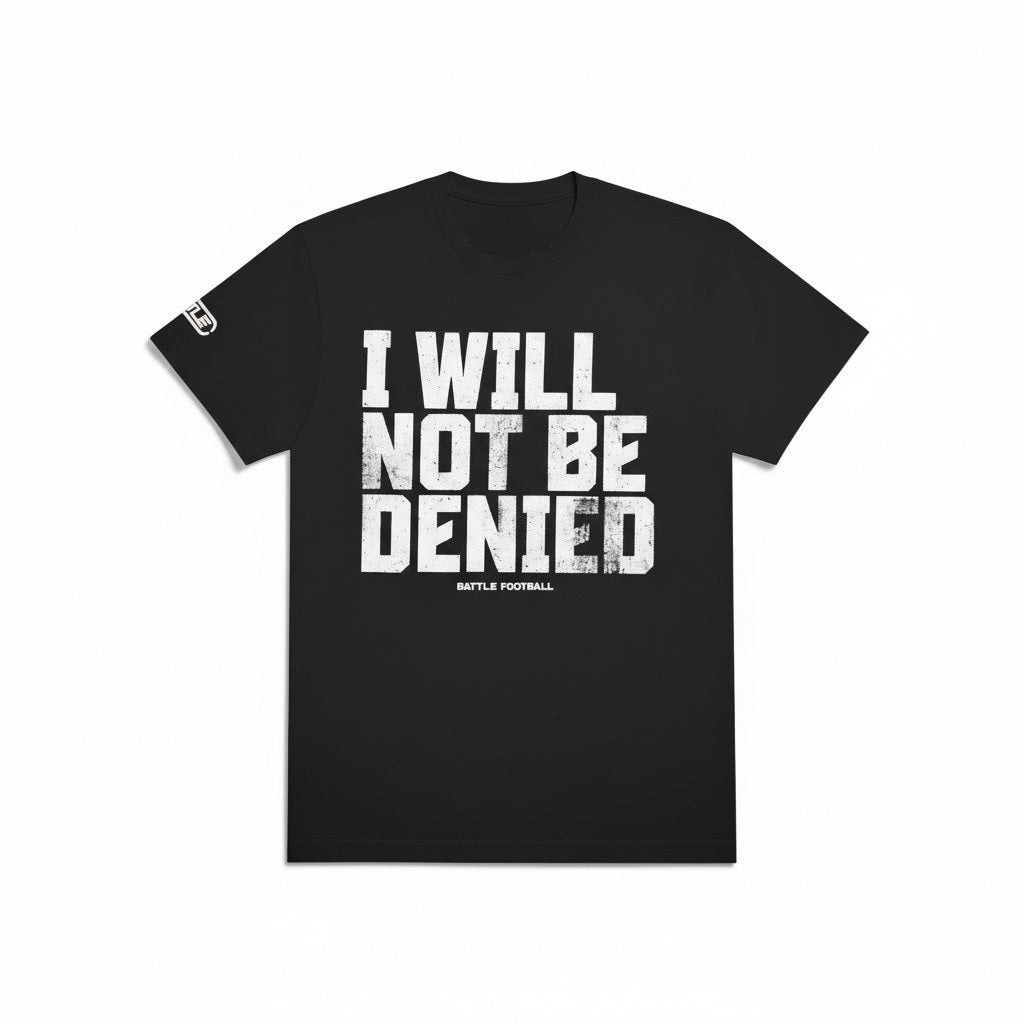 battle-astrofly-not-be-denied-t-shirt-schwarz-l image 1