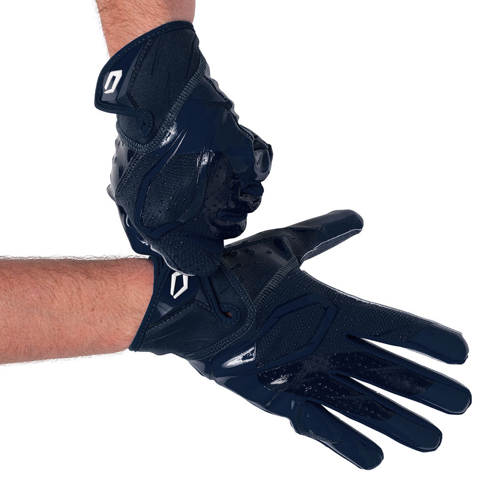 cutters-rev-pro-7-0-receiver-handschuhe-navy-mit-grip image 2
