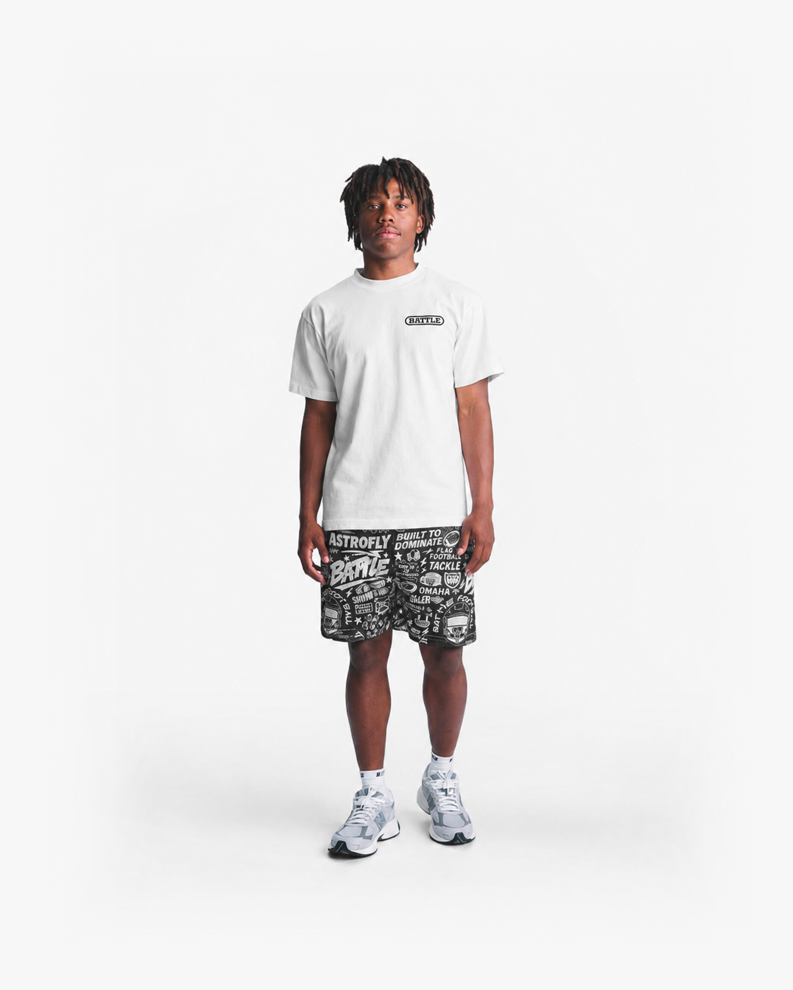 battle-sports-astrofly-collage-mesh-shorts-schwarz-mit-liner image 6
