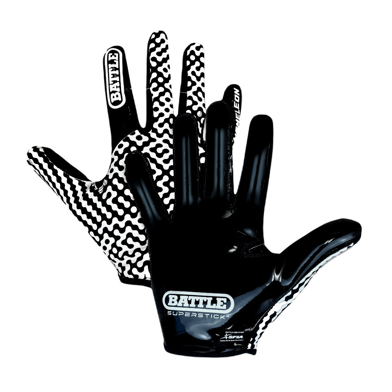 battle-chameleon-receiver-football-handschuhe-wei-grip image 1