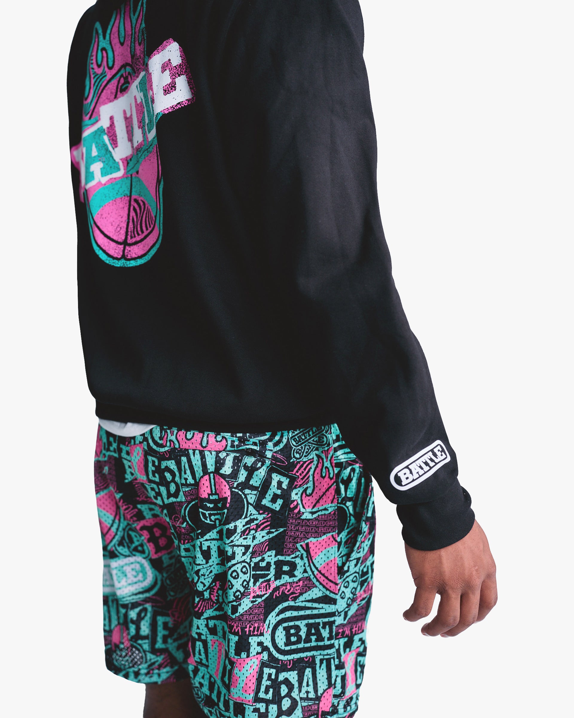 battle-sports-astrofly-grit-flame-hoodie-schwarz-baumwolle image 4