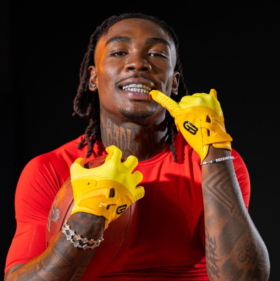 grip-boost-stealth-6-0-footballhandschuhe-gelb-boost-plus image 3