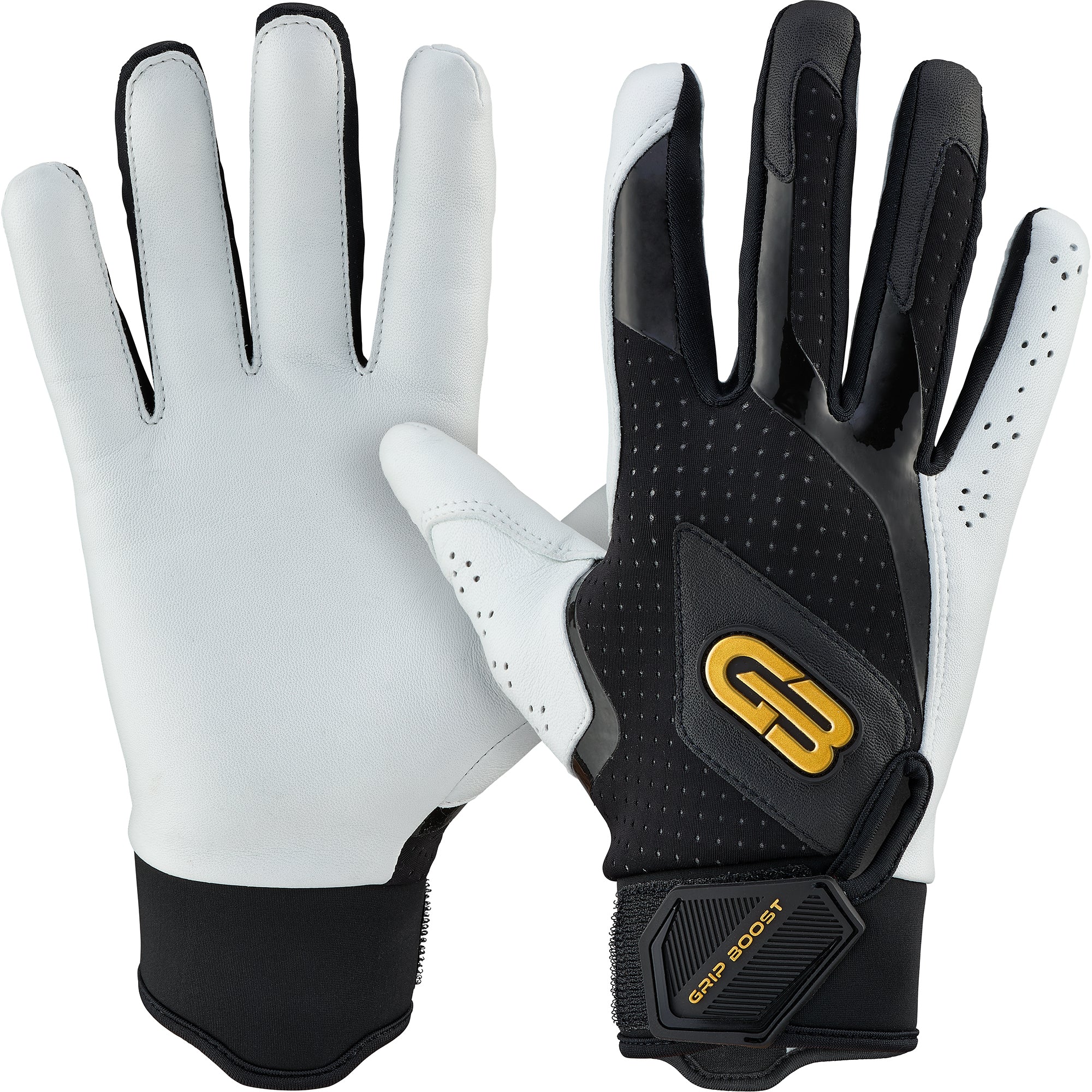 grip-boost-loaded-baseball-schlaghandschuhe-schwarz-leder-boost image 1