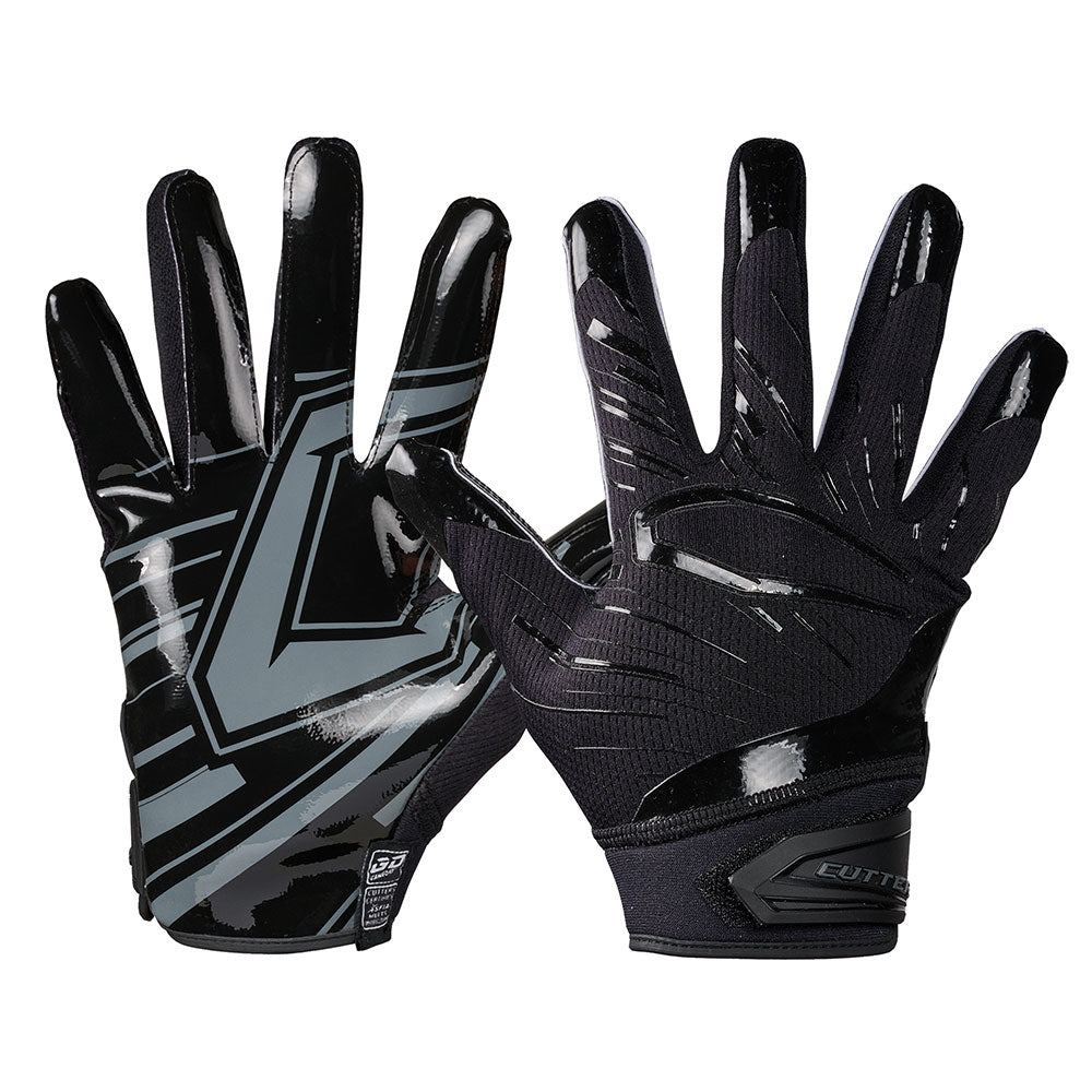 cutters-game-day-pro-receiver-handschuhe-solid-black-grip image 1