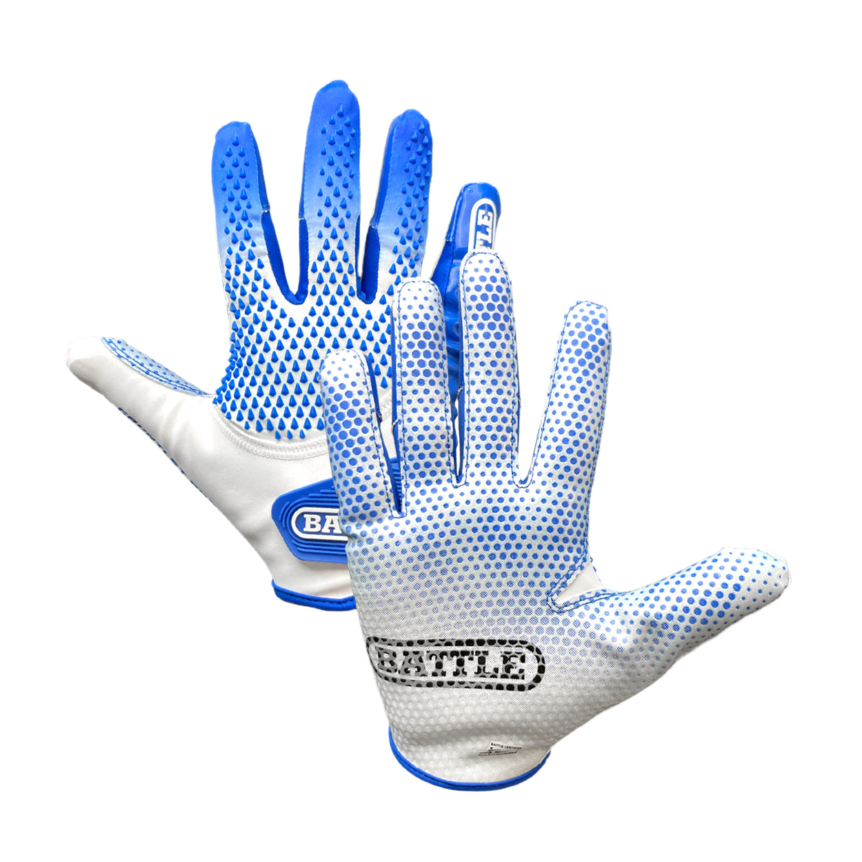 battle-double-threat-gauntlet-pro-footballhandschuhe-bright-pink-l-grip image 4