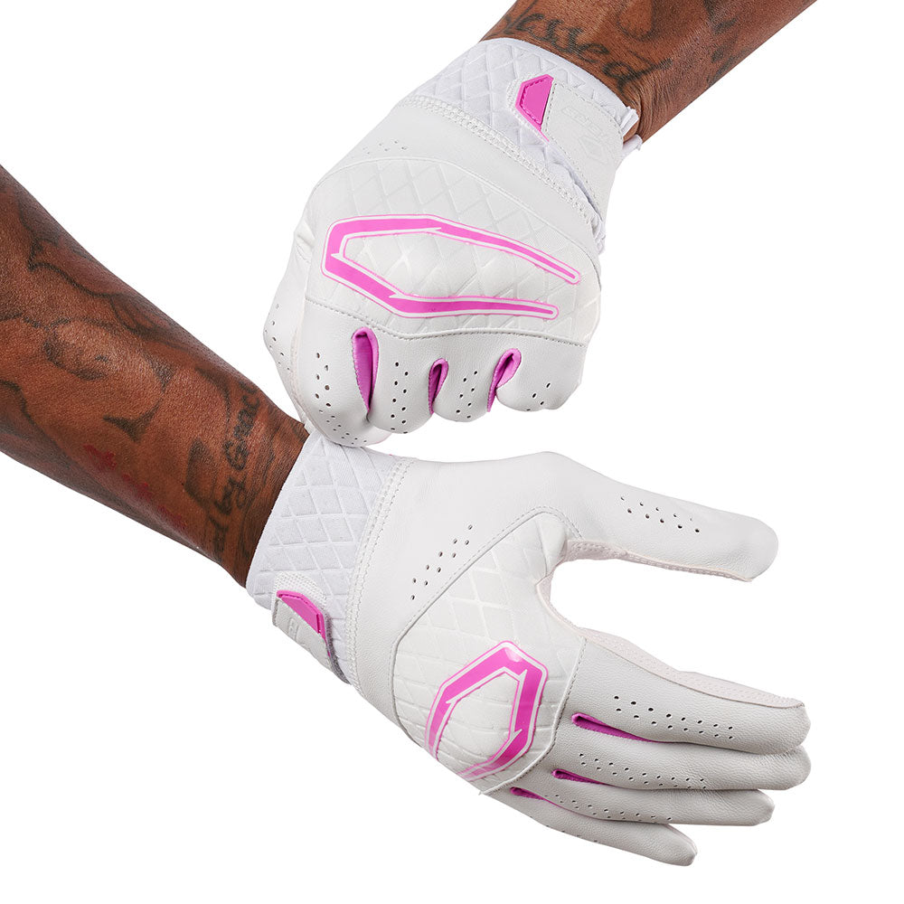 cutters-rev-x-receiver-handschuhe-white-pink-leder image 2