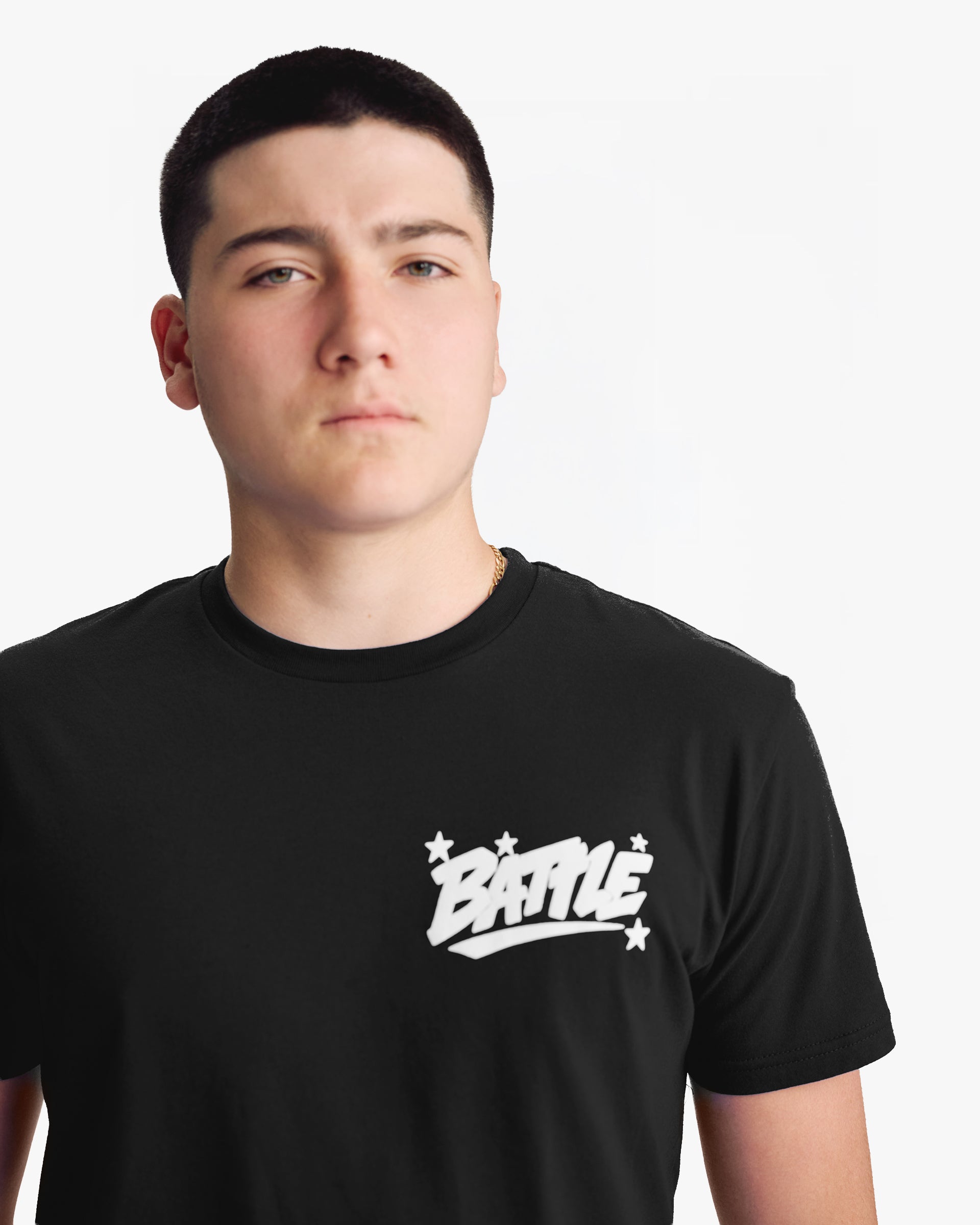 battle-astrofly-collage-t-shirt-herren-schwarz-l-baumwolle image 3