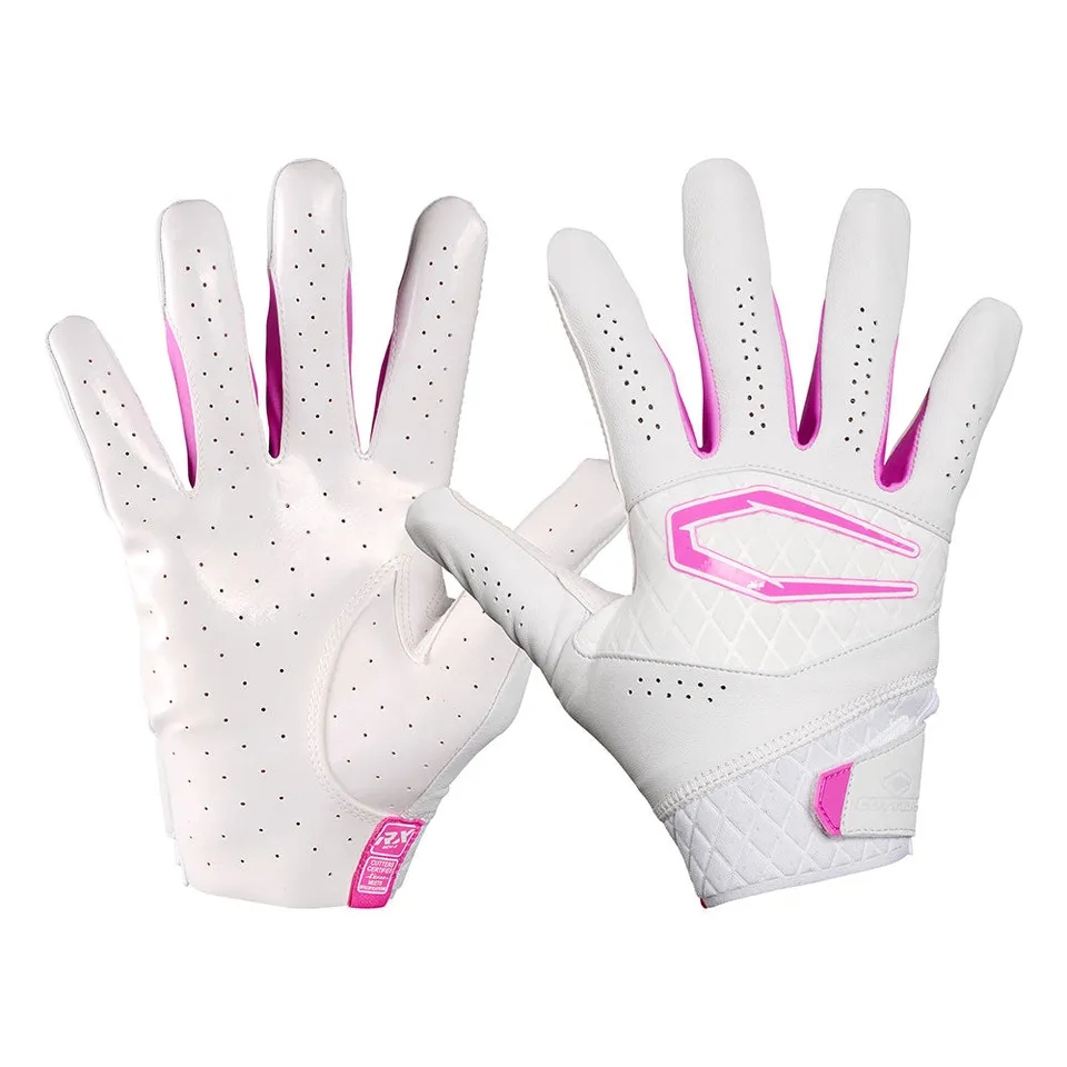 cutters-rev-x-receiver-handschuhe-white-pink-leder image 1