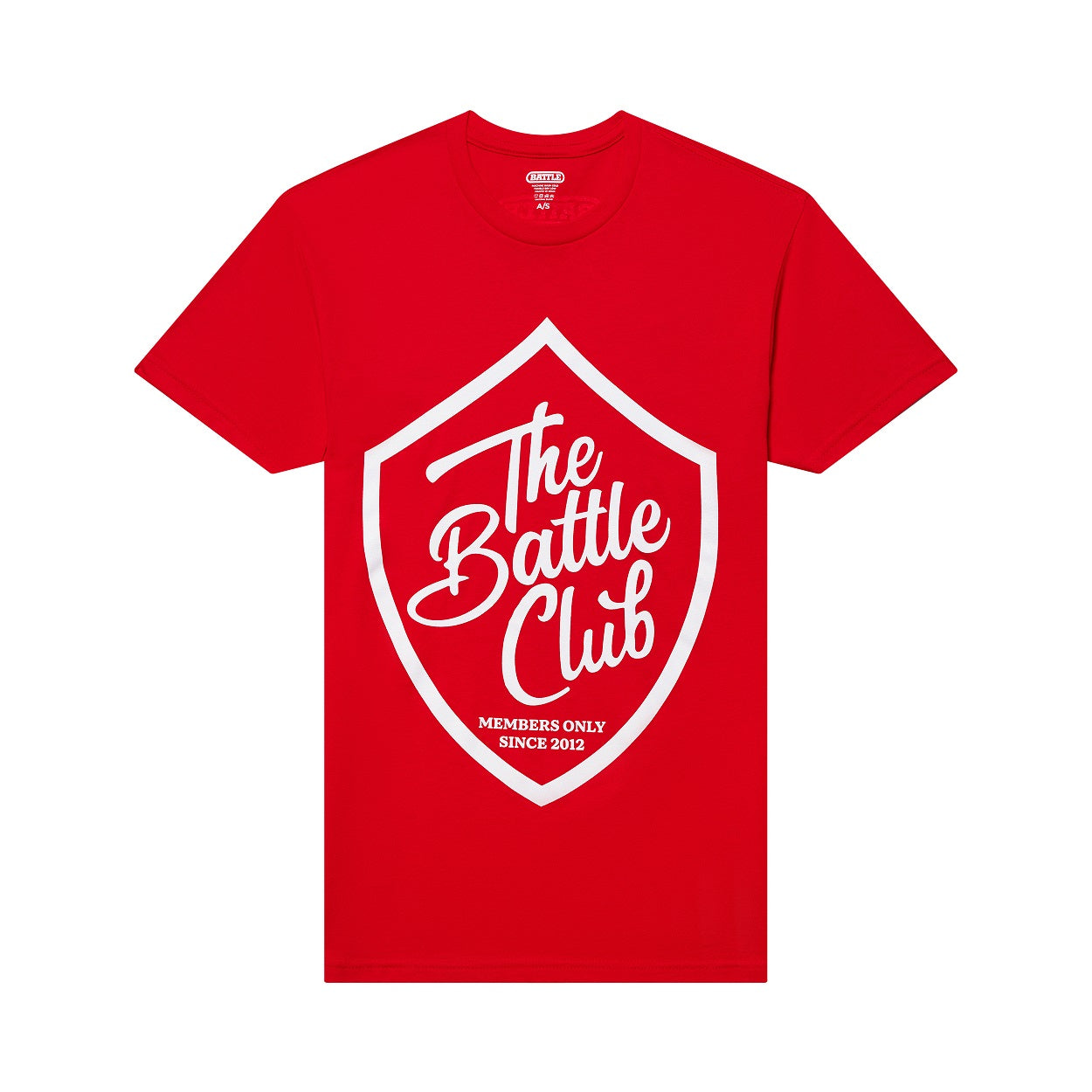 battle-sports-club-tee-t-shirt-herren-baumwolle-schwarz image 1