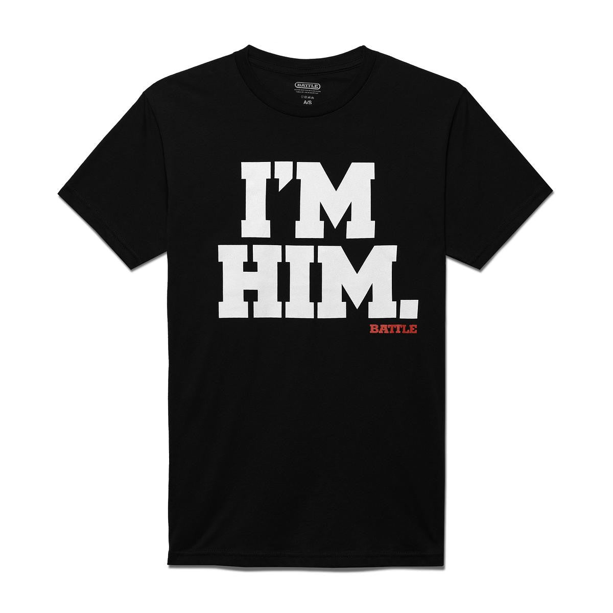 battle-sports-astrofly-i-m-him-t-shirt-schwarz-baumwolle image 5