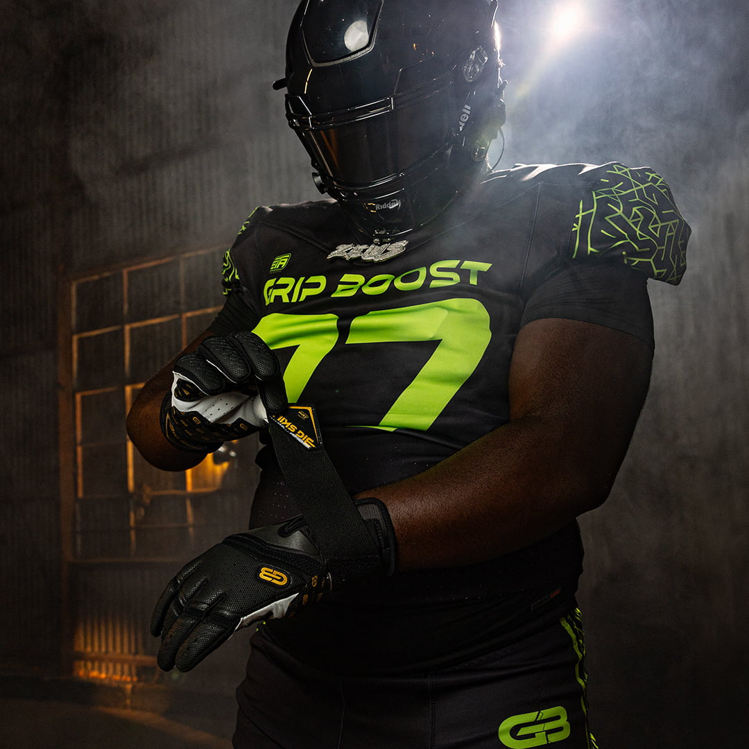 grip-boost-big-skill-2-0-footballhandschuhe-schwarz-leder-lineman image 7
