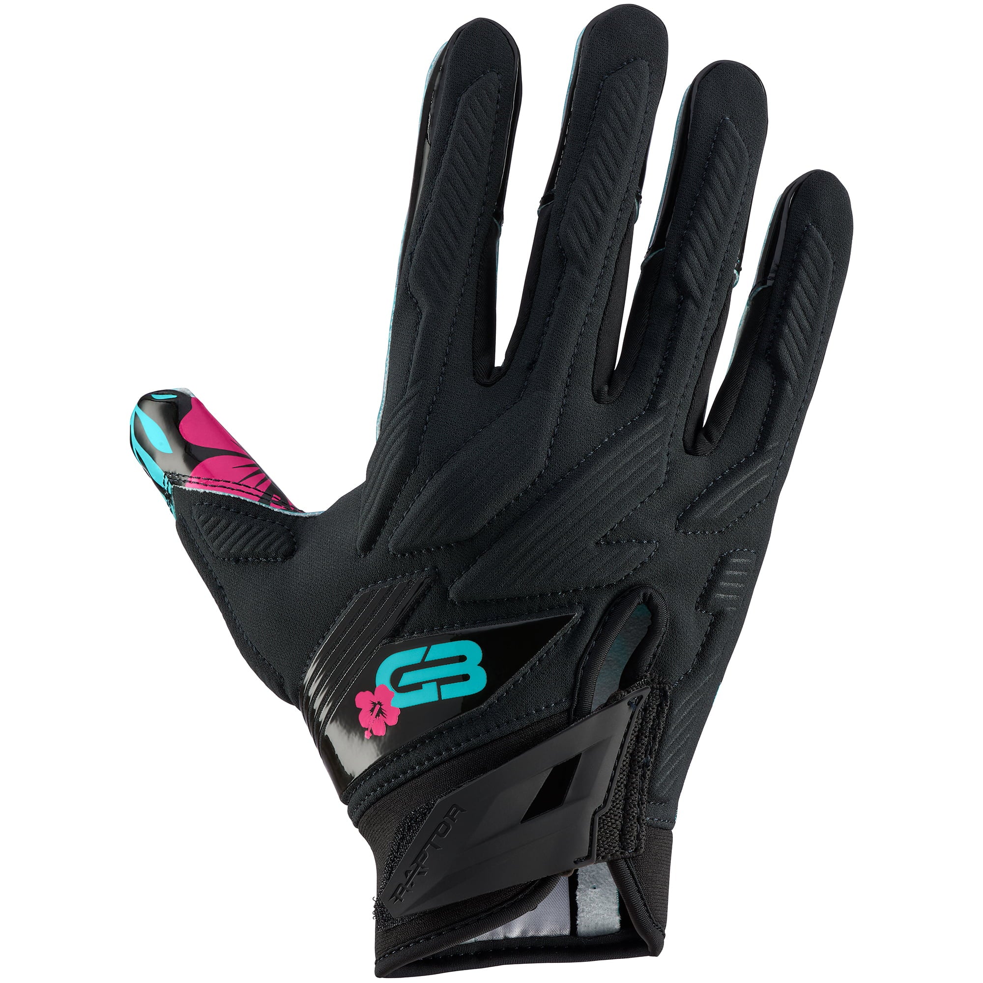 grip-boost-raptor-footballhandschuhe-tropic-heat-floral image 2
