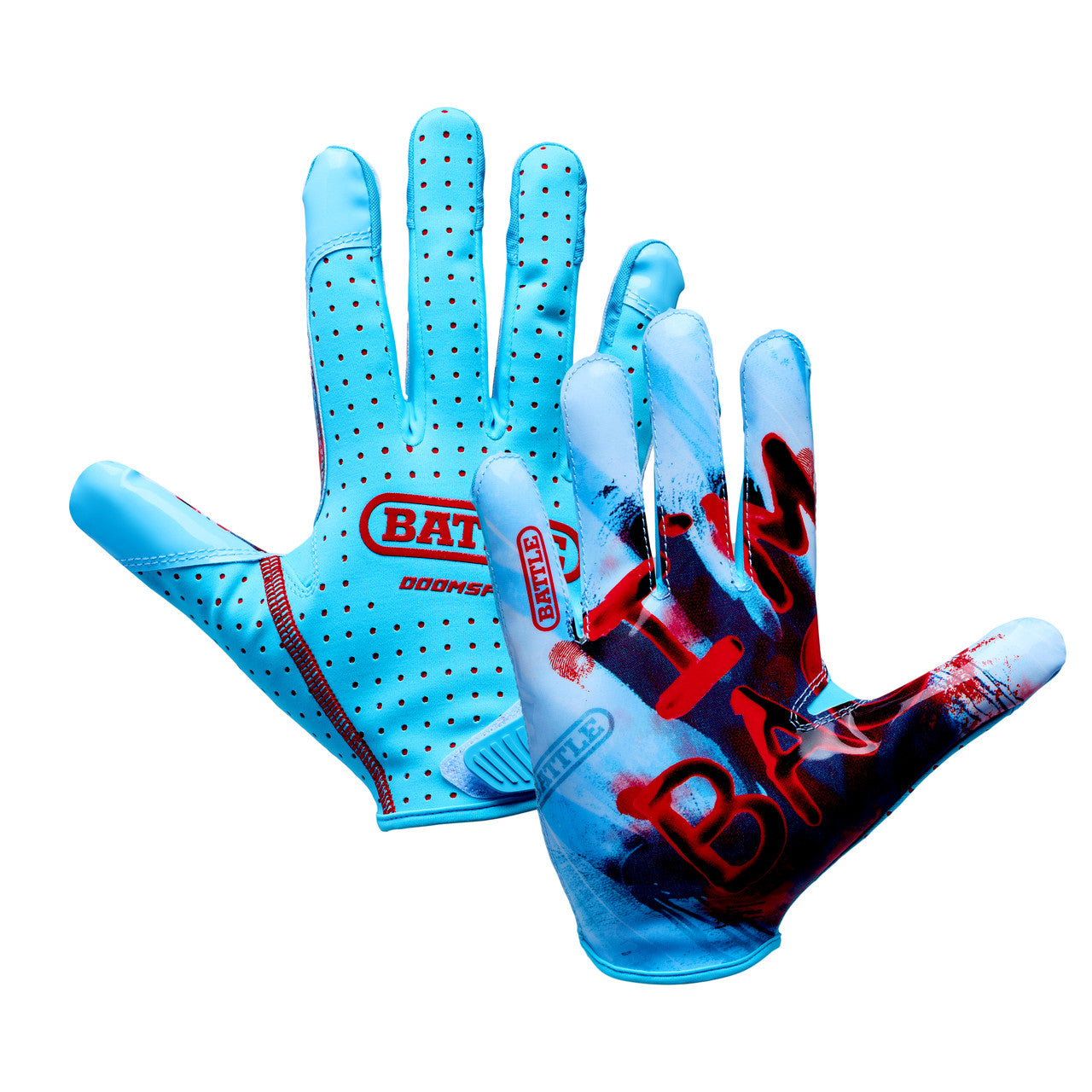 battle-sports-doom-speed-i-m-back-football-handschuhe-grip-adult image 2