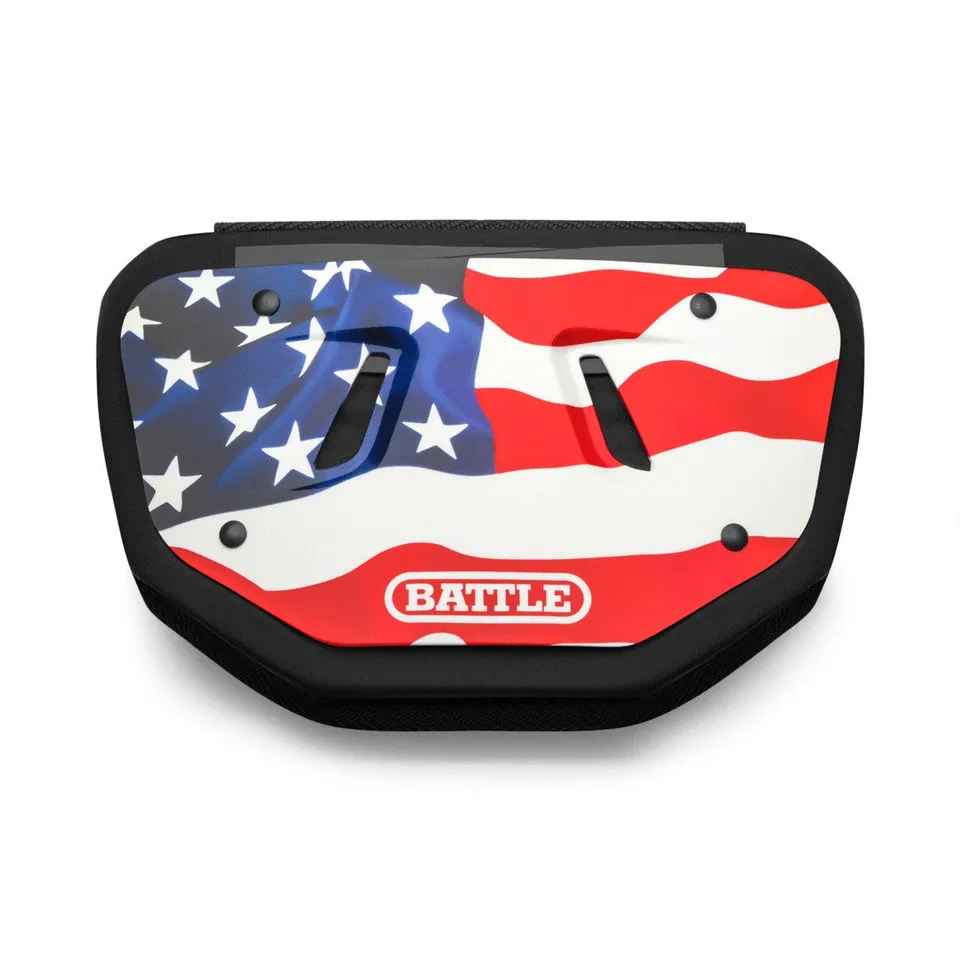 battle-defender-american-flag-2-0-back-plate-rot-wei-blau-adult image 1
