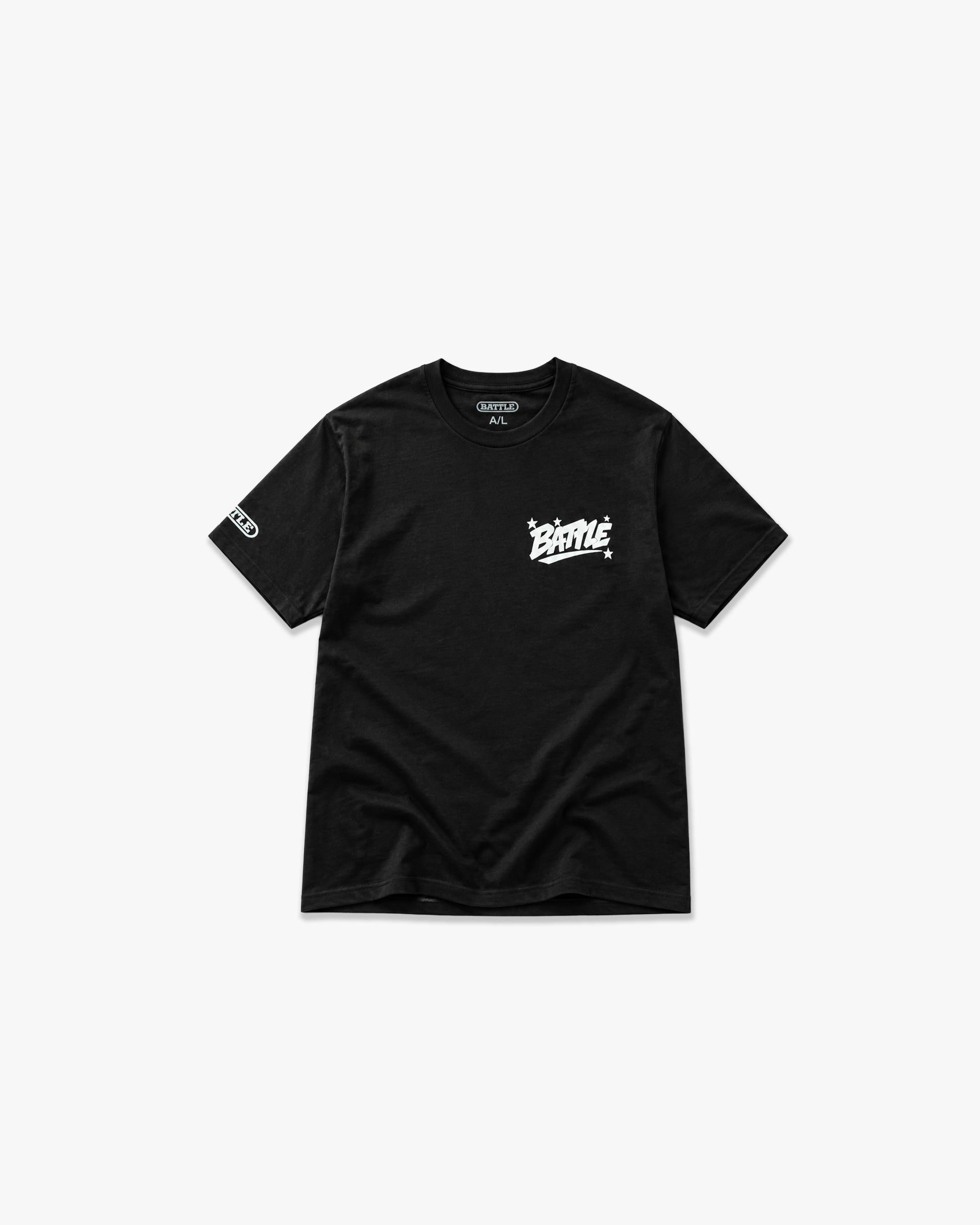 battle-astrofly-collage-t-shirt-herren-schwarz-l-baumwolle image 2