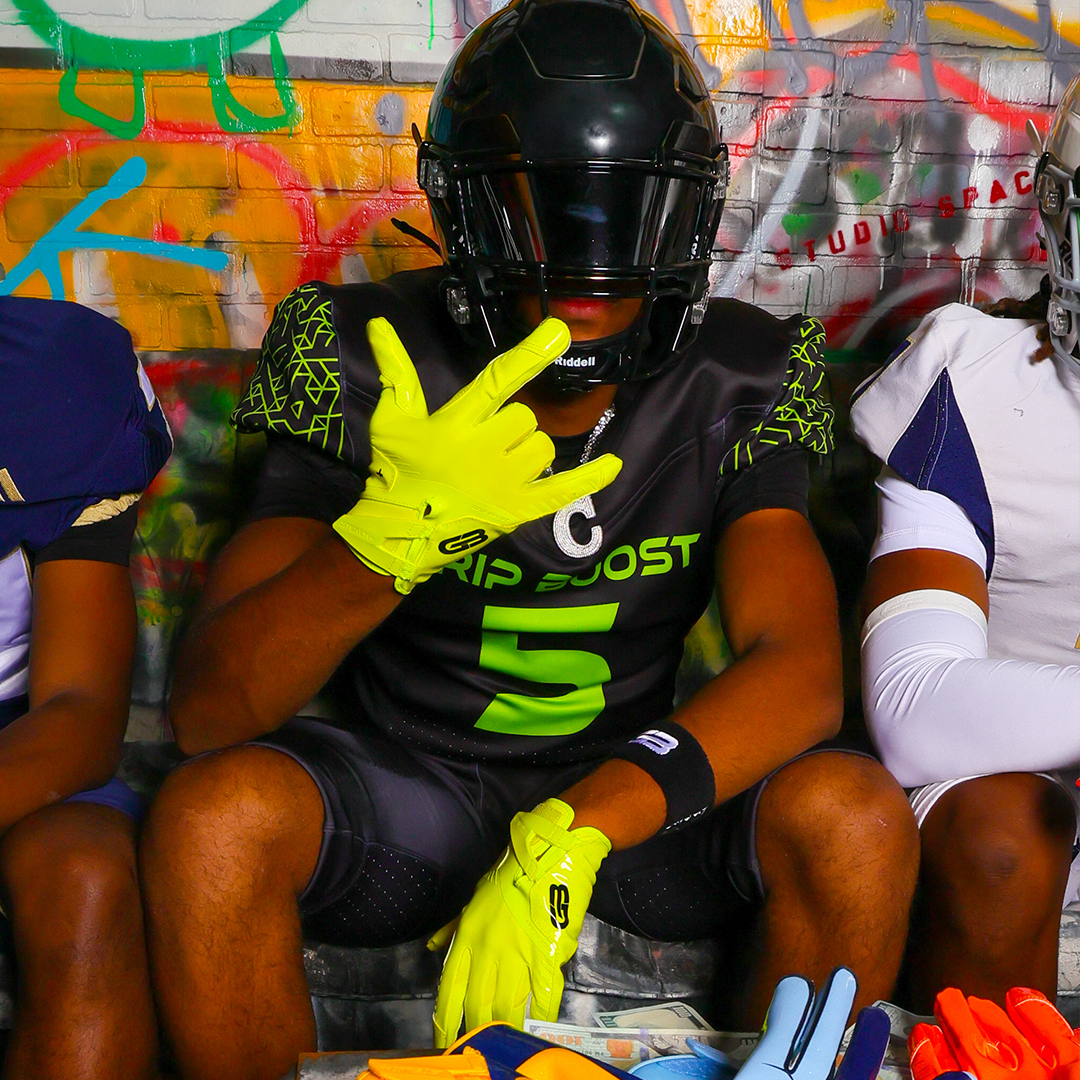 grip-boost-stealth-6-0-footballhandschuhe-neongelb-youth image 3