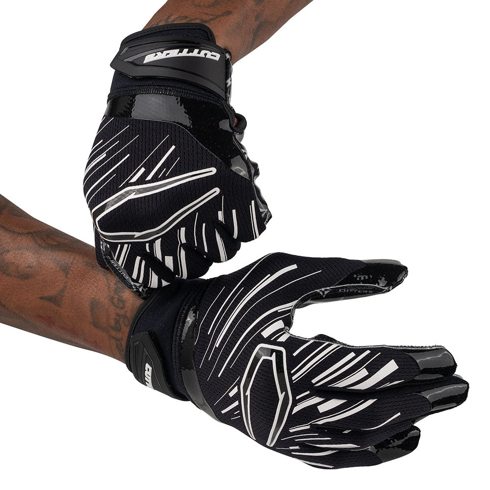 cutters-game-day-pro-receiver-handschuhe-schwarz-wei-lux image 2
