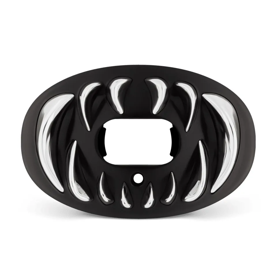 battle-sports-oxygen-3d-predator-mundschutz-schwarz-gold-mit-band image 1