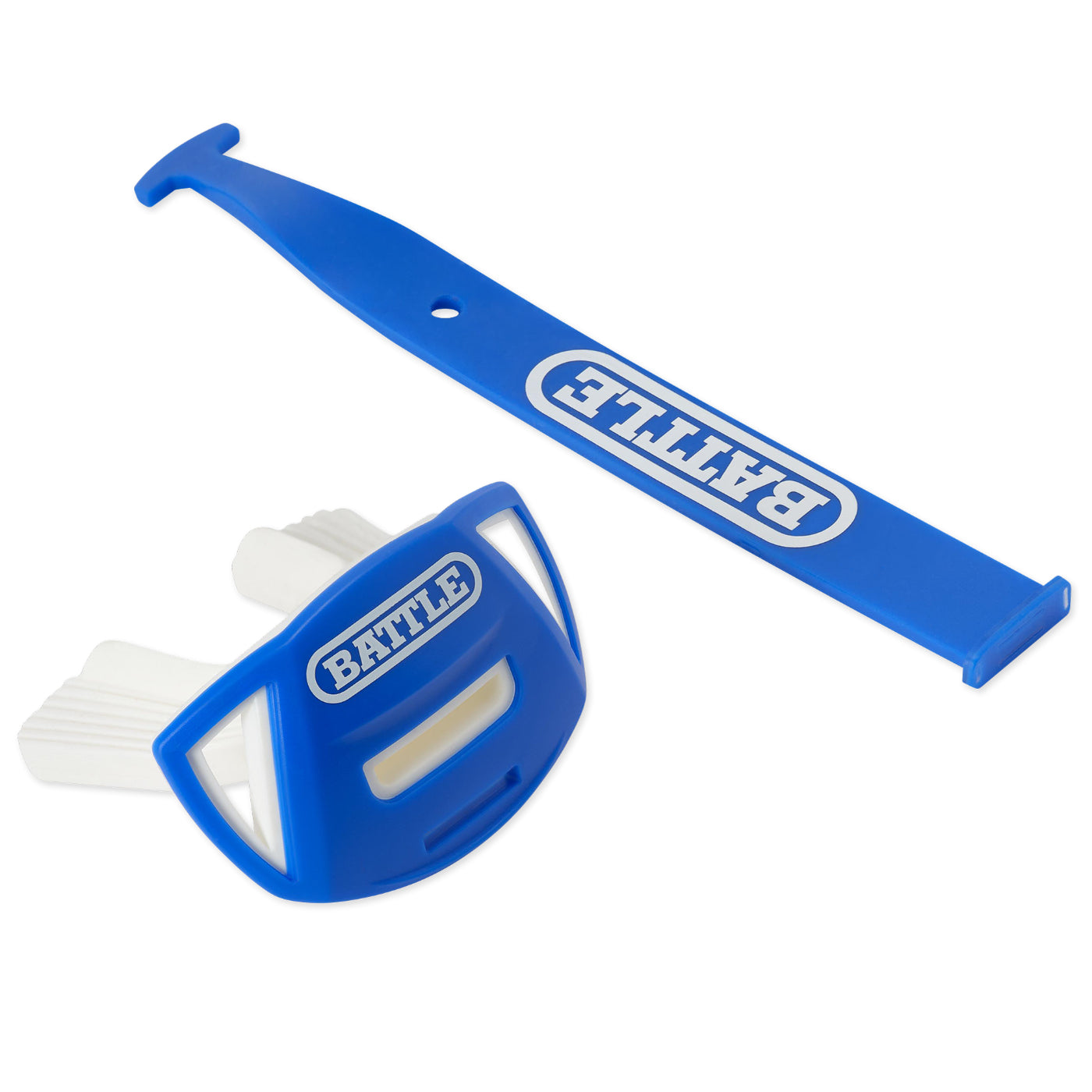 battle-sports-speed-air-mundschutz-wei-mit-band image 3