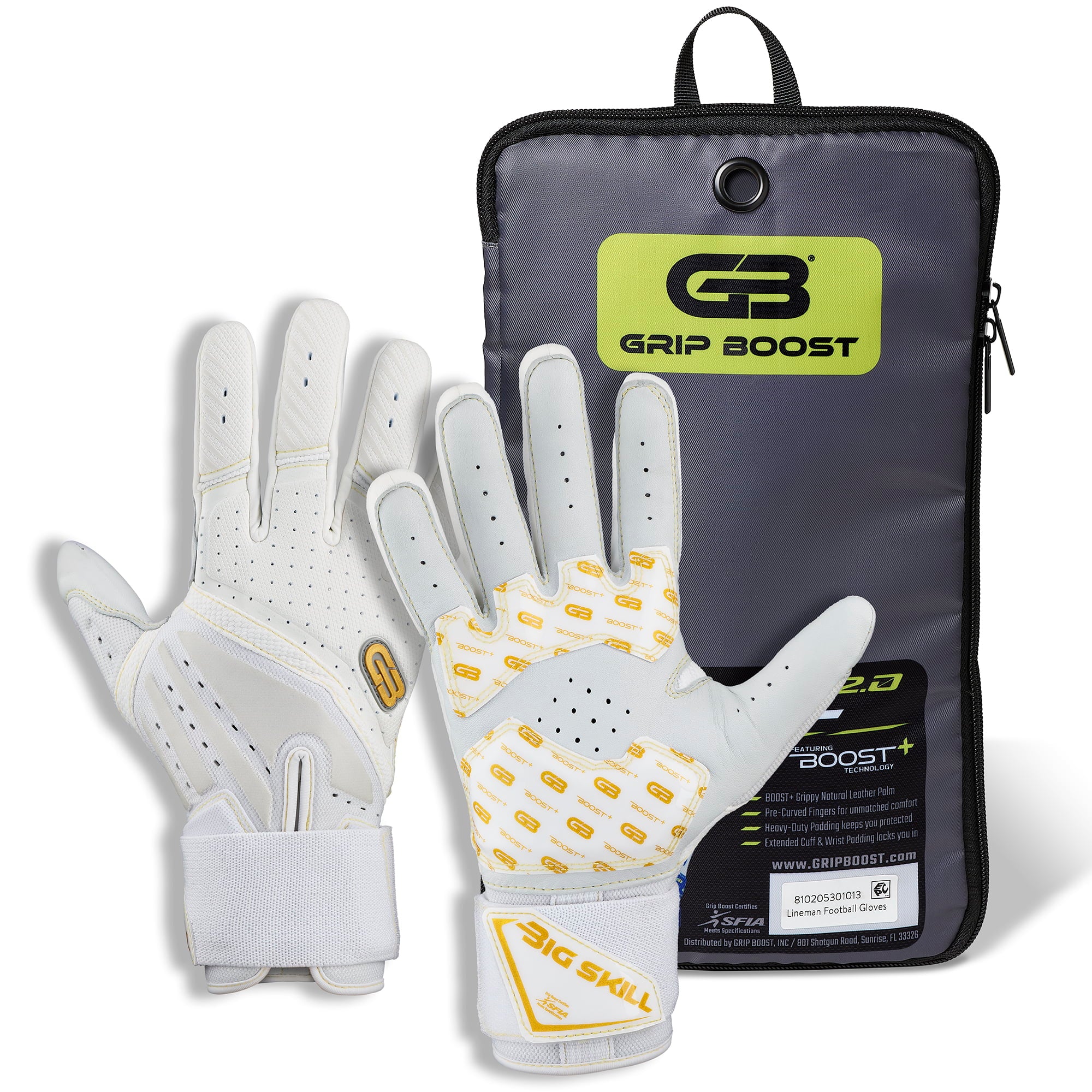 grip-boost-big-skill-2-0-lineman-handschuhe-wei-leder image 2