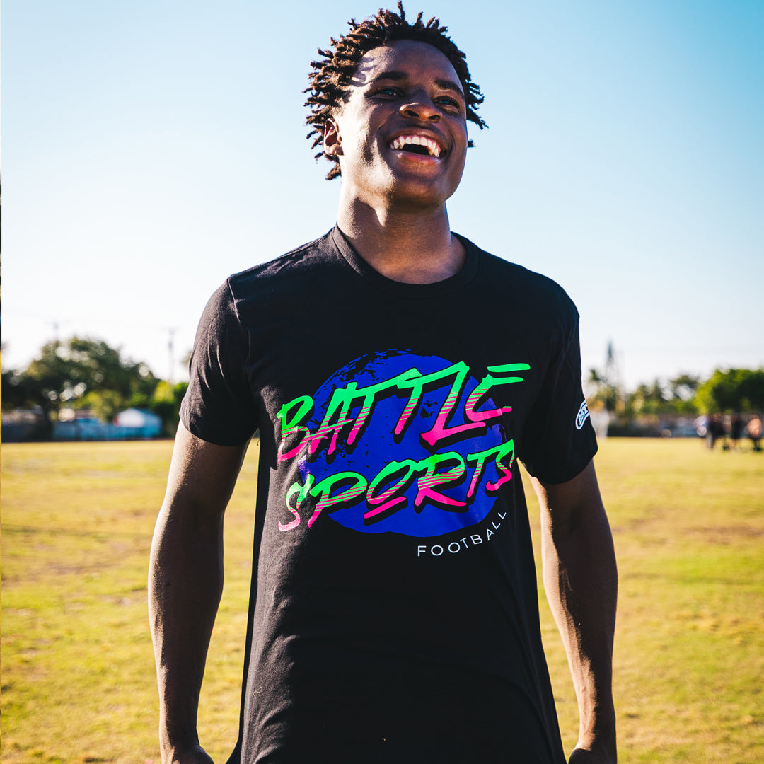battle-sports-astrofly-retro-t-shirt-baumwolle-adult-schwarz image 2