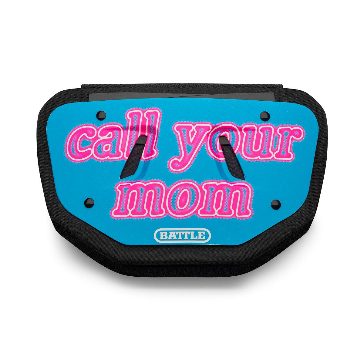battle-defender-call-your-mom-back-plate-r-ckenschutz-adult image 1