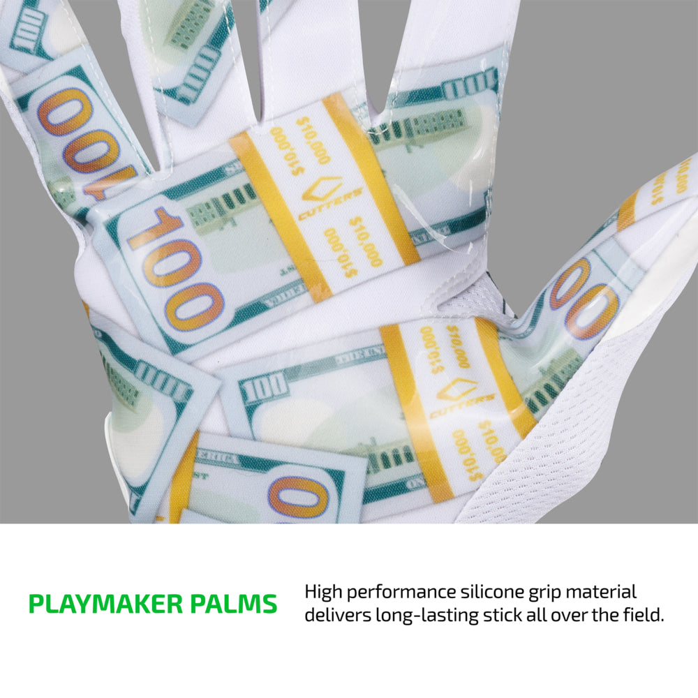 cutters-game-day-pro-receiver-handschuhe-white-money-bands image 3
