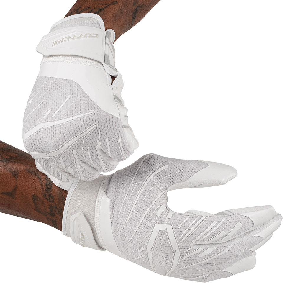 cutters-game-day-pro-receiver-handschuhe-solid-white-leicht image 4