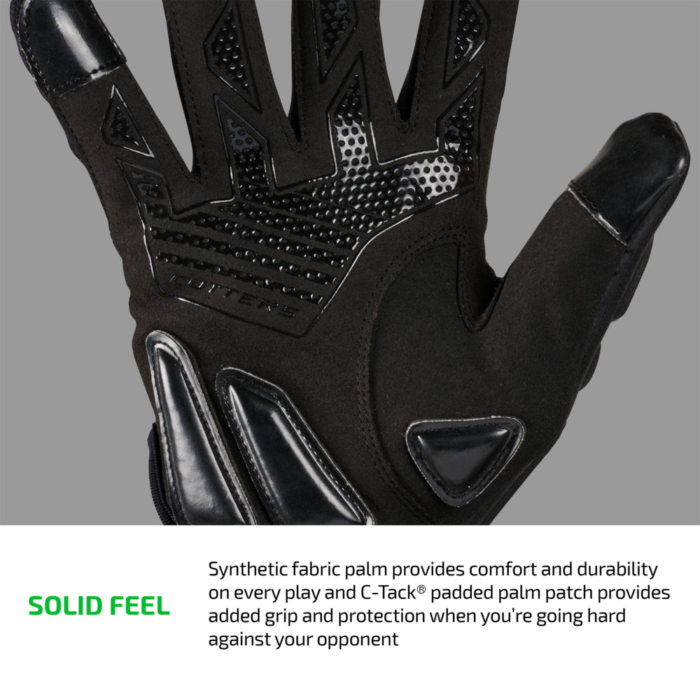 cutters-force-6-0-lineman-handschuhe-schwarz-gepolstert image 4