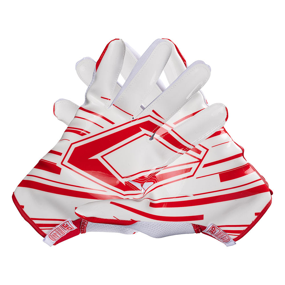 cutters-game-day-pro-receiver-handschuhe-white-red-adult-m-mit-grip image 3