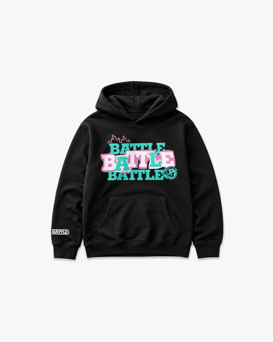battle-sports-astrofly-grit-flame-hoodie-schwarz-baumwolle image 1
