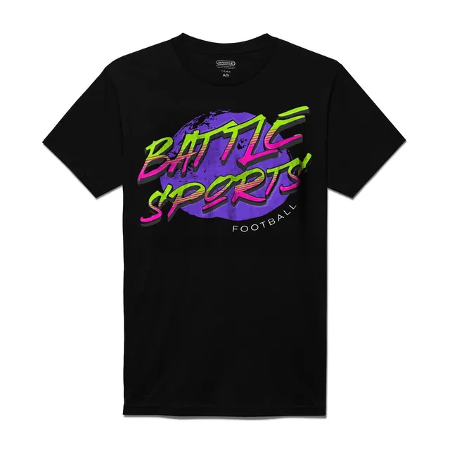 battle-sports-astrofly-retro-t-shirt-baumwolle-adult-schwarz image 1