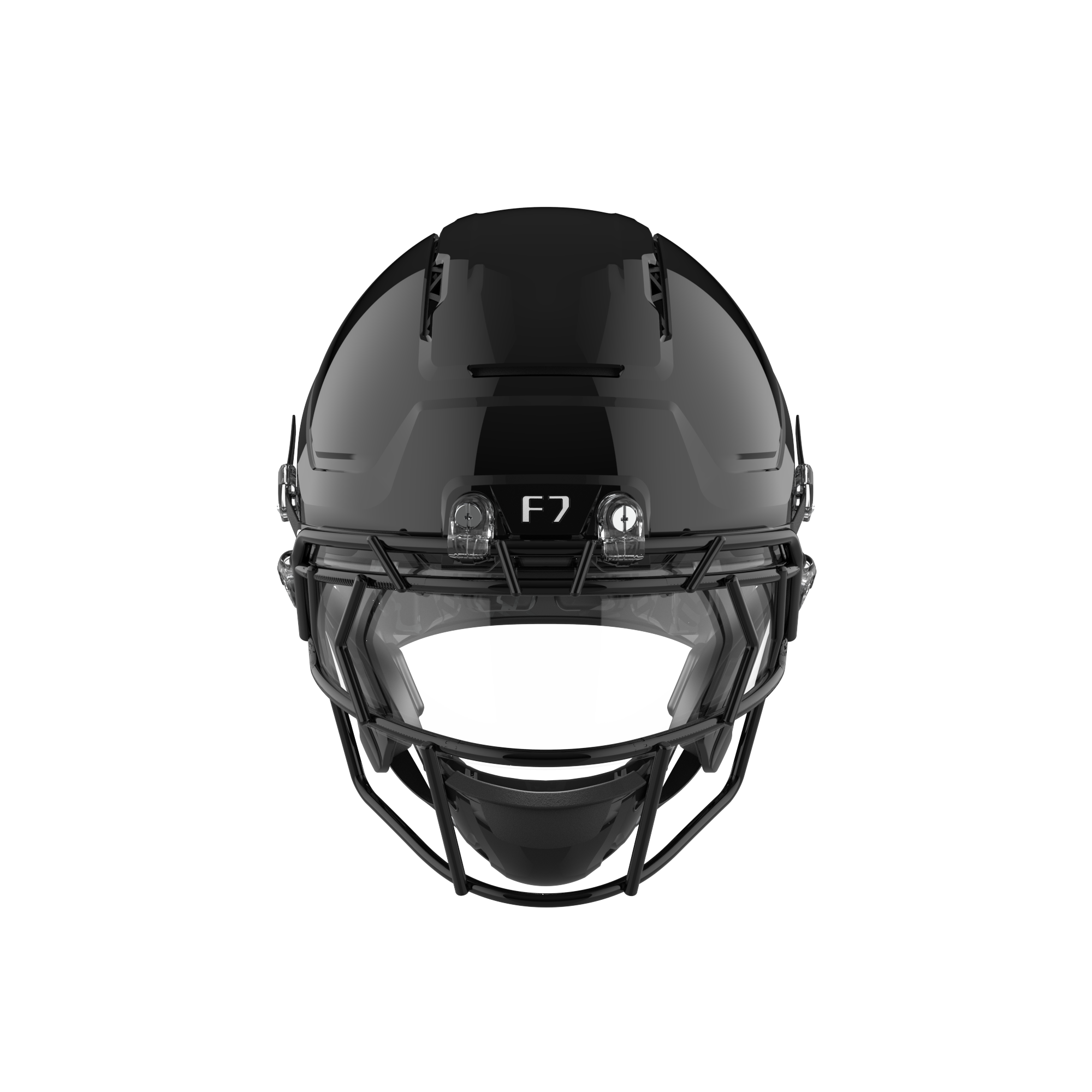schutt-f7-air-elite-footballhelm-matt-schwarz-l-mit-visier image 2